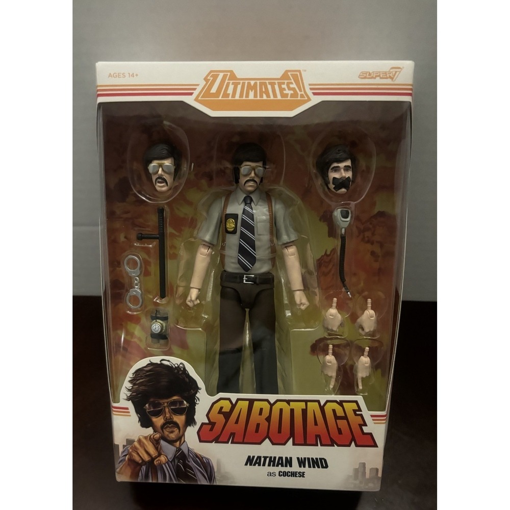 Super7 Ultimates Beastie Boys Sabotage Nathan Wind as Cochese Action Figure New - Picture 2 of 5